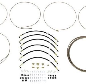 HydraStar Hydraulic Brake Line Kit - Triple Axle - 25' Long, 1/4" Main Line